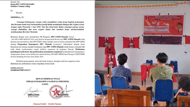 Wisma Trisakti Terbitkan SK Kepengurusan DPC Manado 2025-2027, Berikut Komposisinya