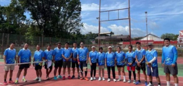 Manado Juara Umum Tenis Lapangan Porprov Sulut 2025