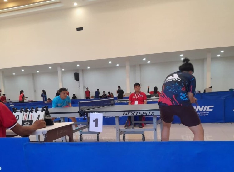 Tenis Meja Minut Juara Umum Porprov Sulut 2025