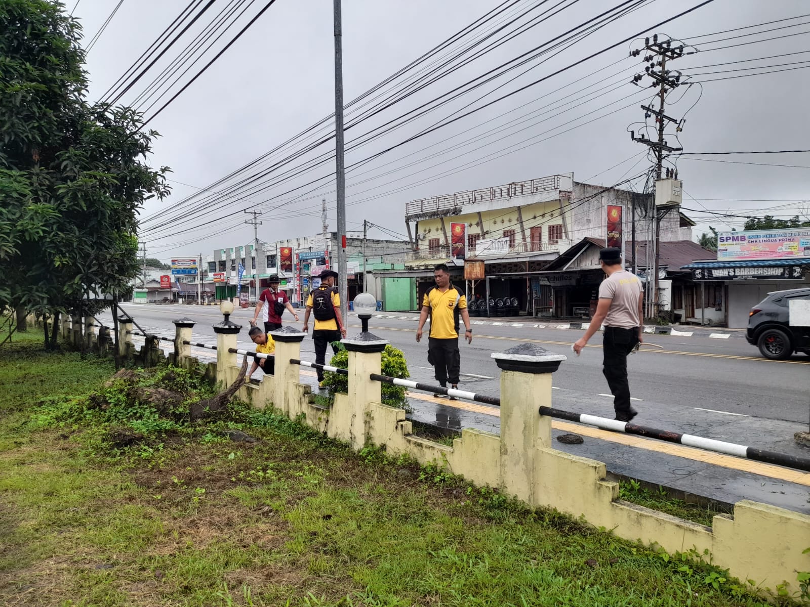 Kapolsek Indralaya Laksanakan Kurve Bersama Personil