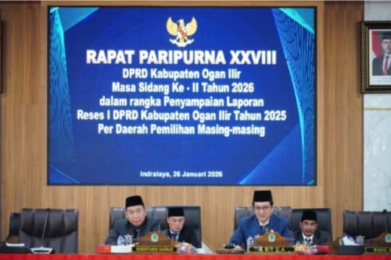Rapat Paripurna ke-XXVIII dalam rangka Penyampaian Laporan Reses