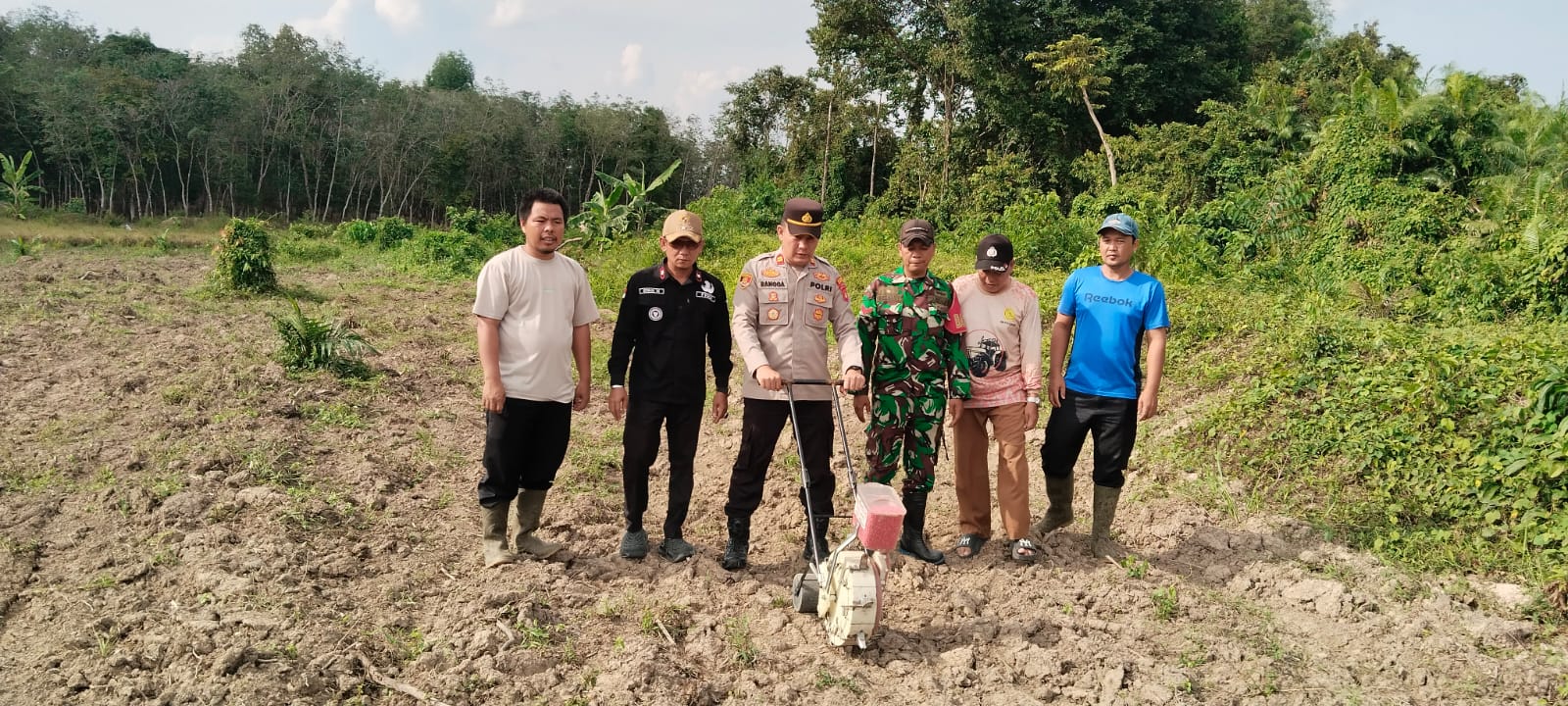 Personil Polsek Muara Kuang gelar Gladi PAM Jalur Kunjungan Kerja Kapolri