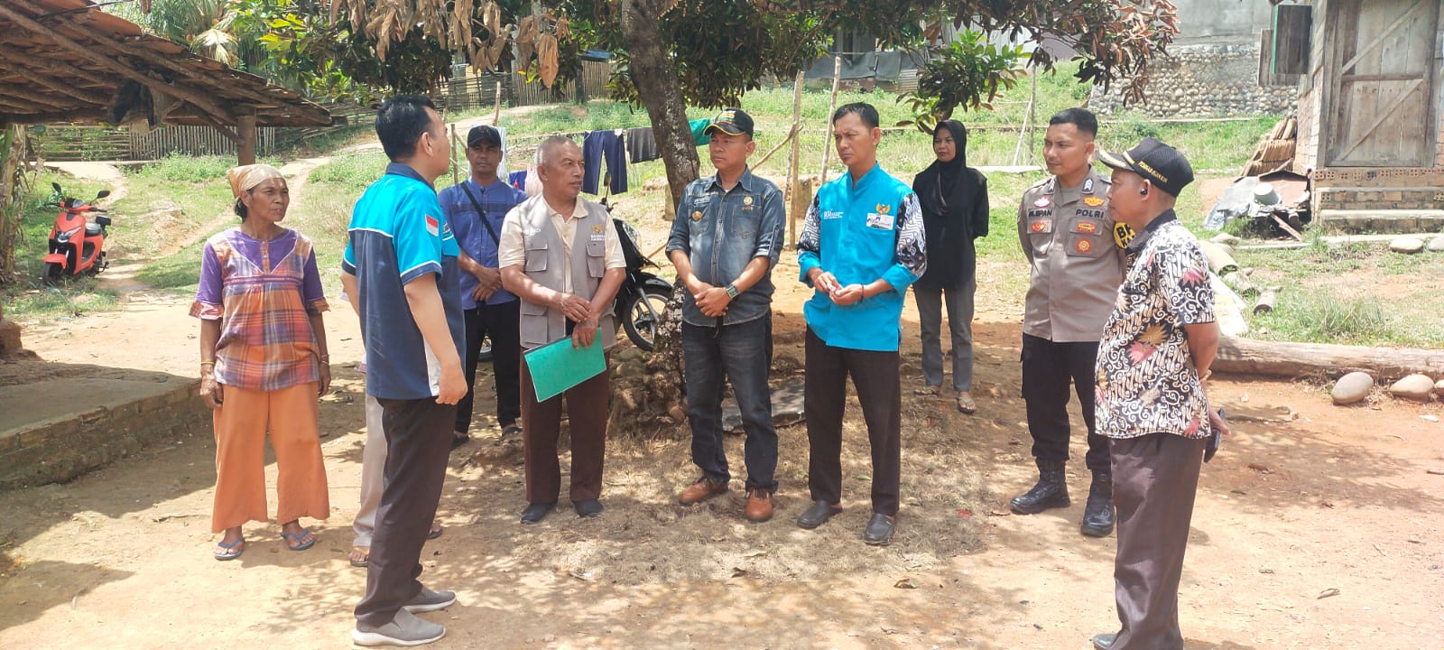 Respon Cepat BAZNAS Ogan Ilir, Survei Rumah Korban Kebakaran di Desa Sukananti